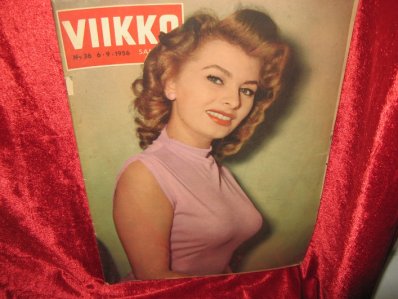Nostalginen lehti. Viikko Sanomat 1956 Nro 36.